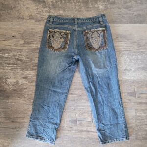 MICHAEL KORS DENIM CAPRI